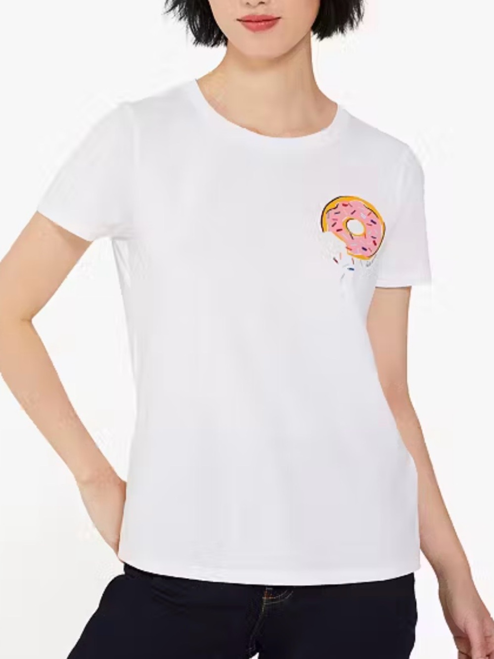 NWOT- Kate Spade Coffee Shop Donut Tee